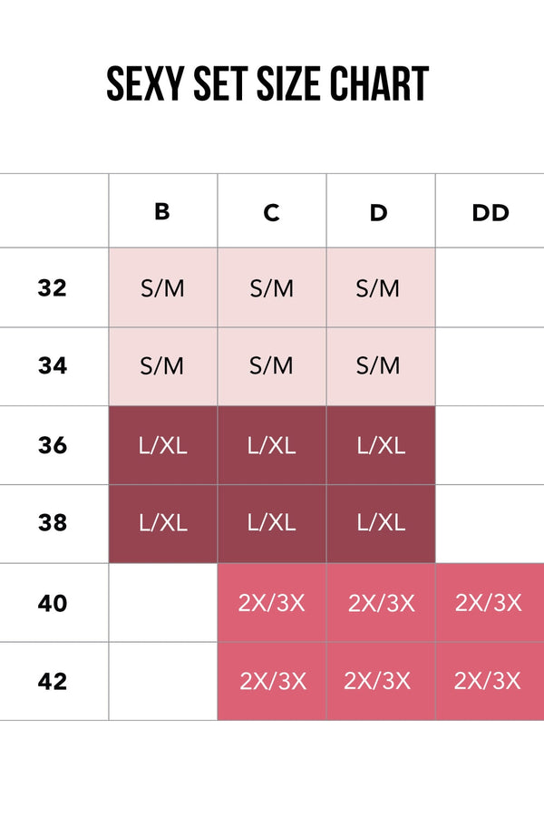 Smart & Sexy Signature Lace Matching Bra & Panty Set | M Pink