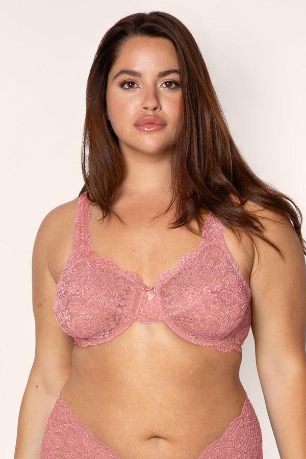 smart & sexy Signature Lace Unlined Underwire Bra | Foxglove