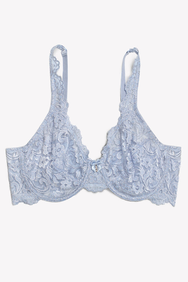Smart & Sexy Signature Lace Unlined Underwire Bra | Mineral Water