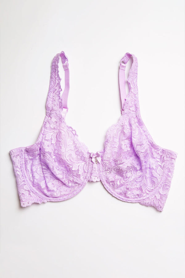 smart & sexy Signature Lace Unlined Underwire Bra | Stellar Orchid