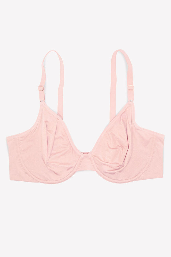 Smart & Sexy Silky Smooth Demi Unlined Underwire Bra | Blushing Rose