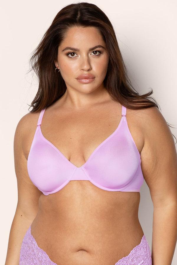 Smart & Sexy Silky Smooth Demi Unlined Underwire Bra | Stellar Orchid