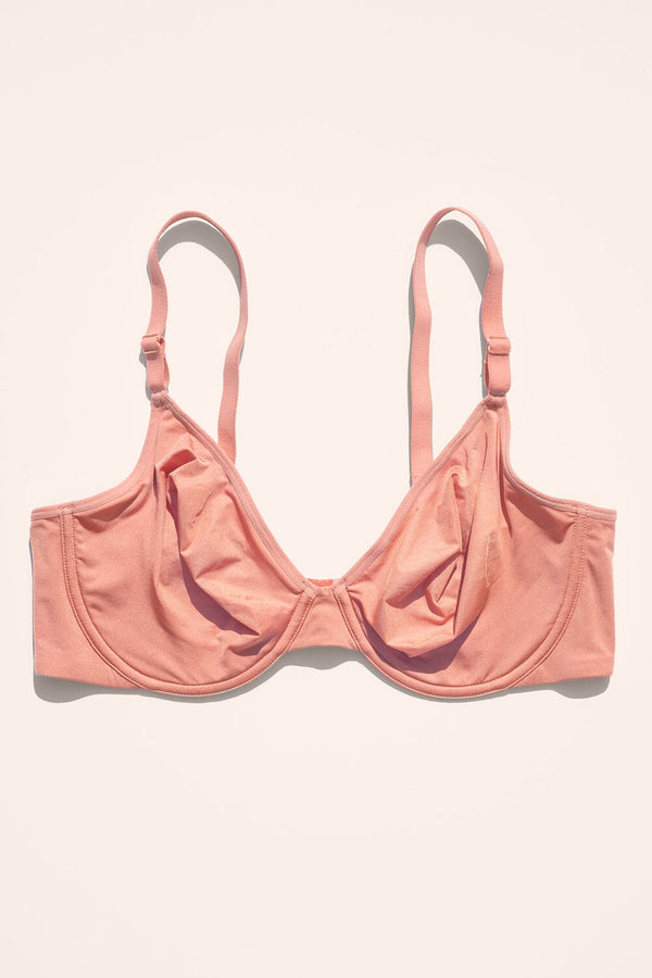 Smart & Sexy Silky Smooth Demi Unlined Underwire Bra | Tuscany Clay