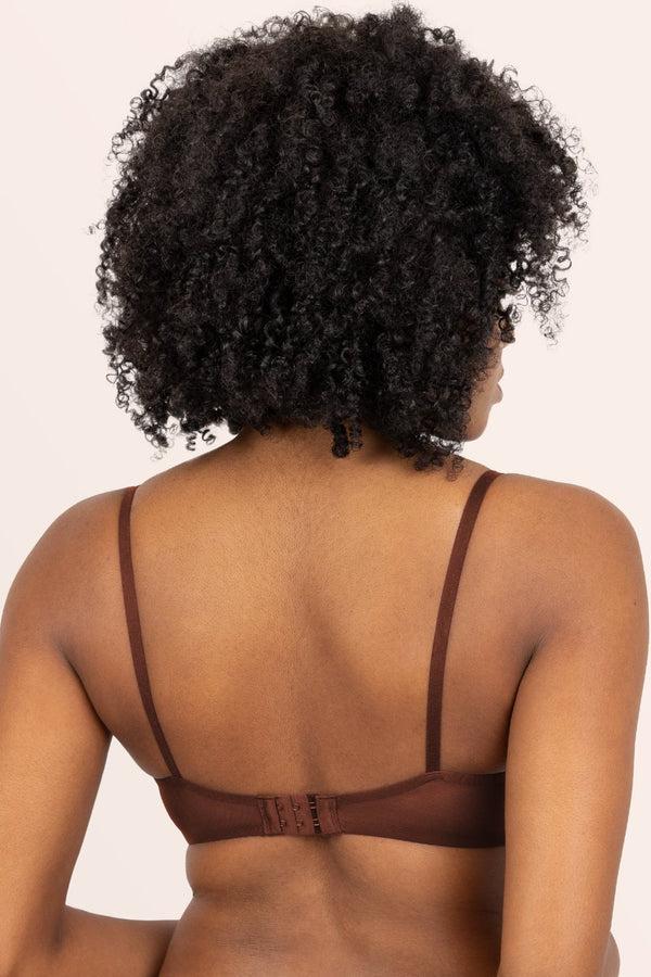 Smart & Sexy Add 2 Cup Sizes Push-Up Bra | Chocolate