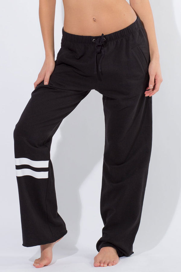 smart & sexy Boyfriend Lounge Pant | Black Hue