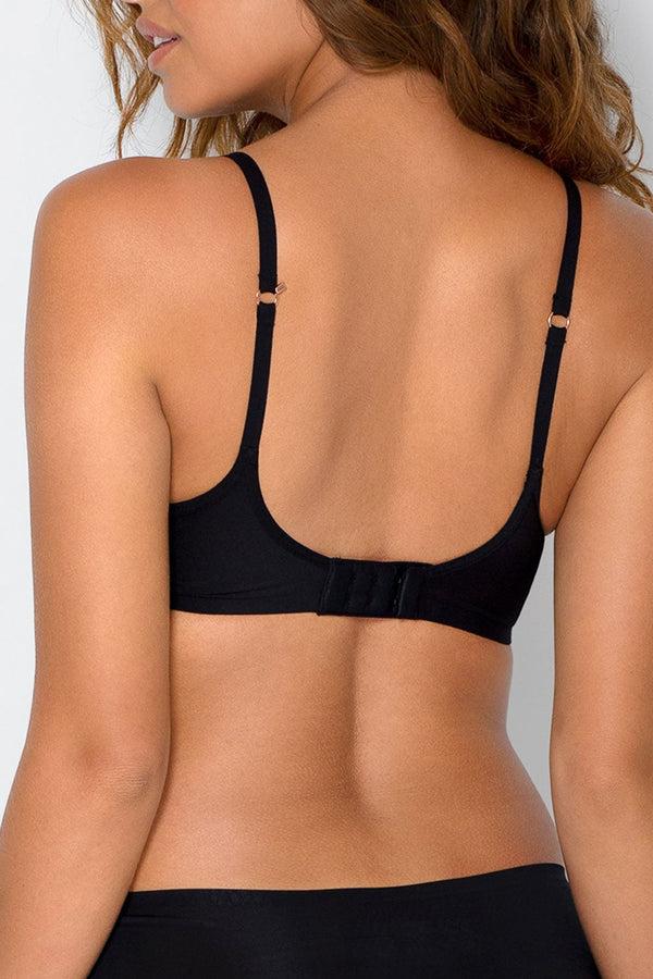 Smart & Sexy Everyday T-Shirt Bra | Black Hue