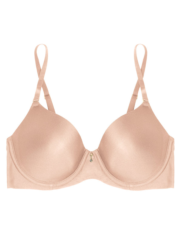 Smart & Sexy Everyday T-Shirt Bra | Caramel