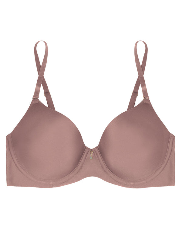 Smart & Sexy Everyday T-Shirt Bra | Latte