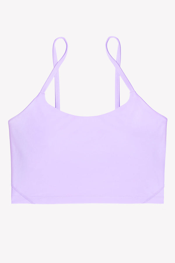 Smart & Sexy Long Lined Bikini Top | Lilac Iris