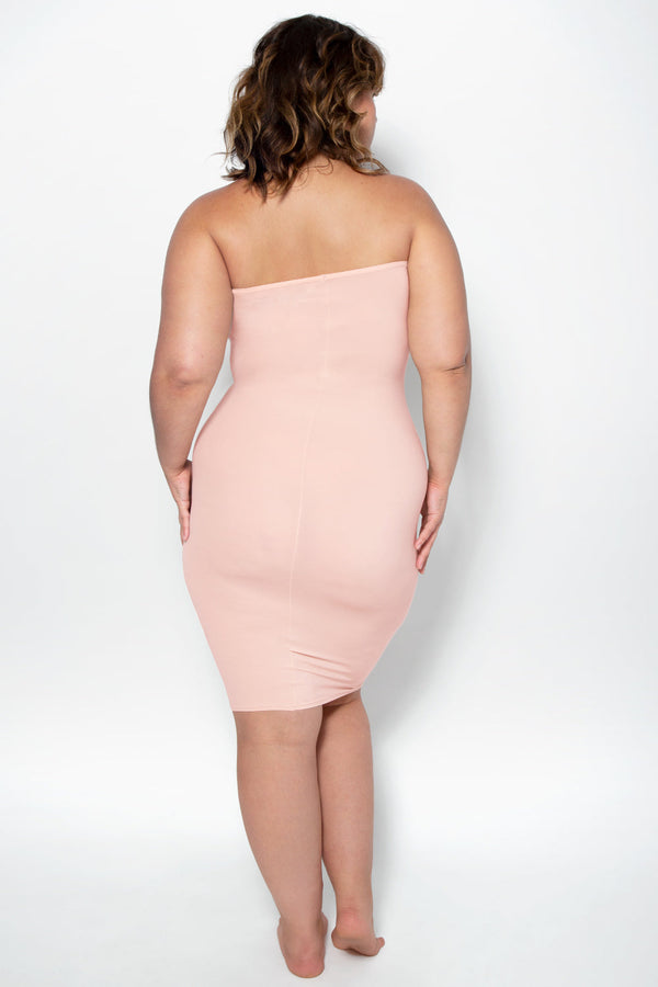 Smart & Sexy Naked Strapless Slip | Blushing Rose