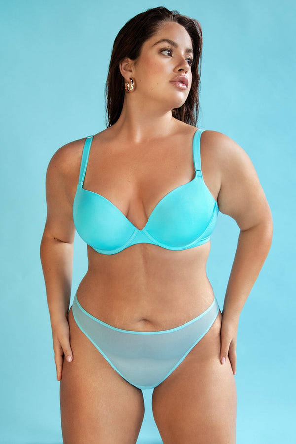 smart & sexy Perfect Push-Up Bra | Aquamarine