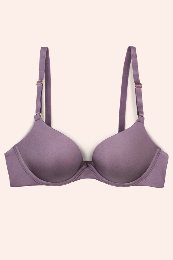 Smart & Sexy Perfect Push-Up Bra | Vintage Plum