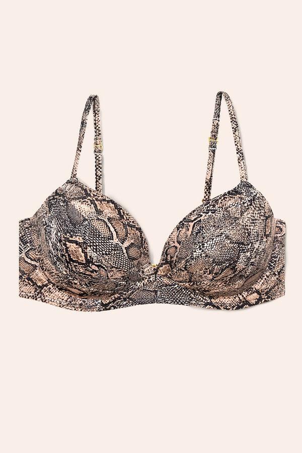 Smart & Sexy Swim Secret Convertible Push-Up Bikini Top | Python