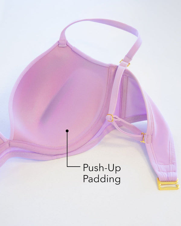Smart & Sexy Swim Secret Convertible Push-Up Bikini Top | Stellar Orchid