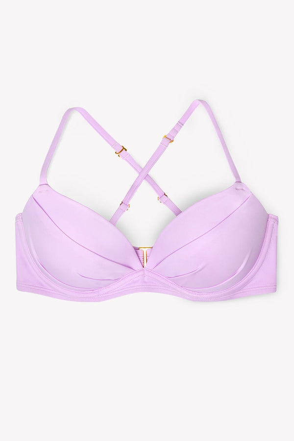 smart & sexy Swim Secret Convertible Push-Up Bikini Top | Stellar Orchid