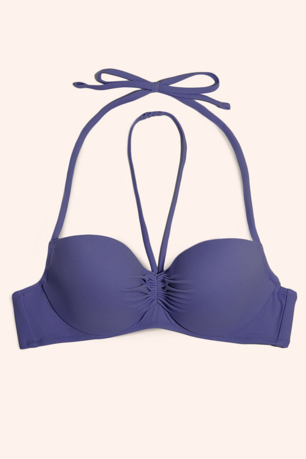 Smart & Sexy Swim Secret Halter Bikini Top | Skipper Blue