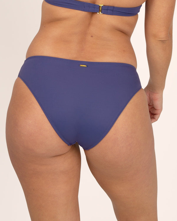 Smart & Sexy Swim Secret Side Ruched Bikini Bottom | Skipper Blue