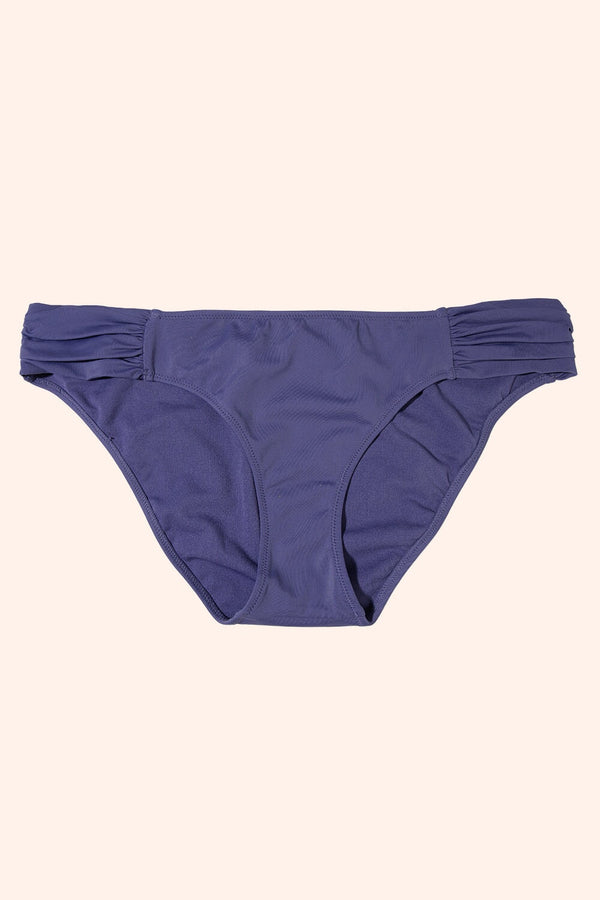 Smart & Sexy Swim Secret Side Ruched Bikini Bottom | Skipper Blue