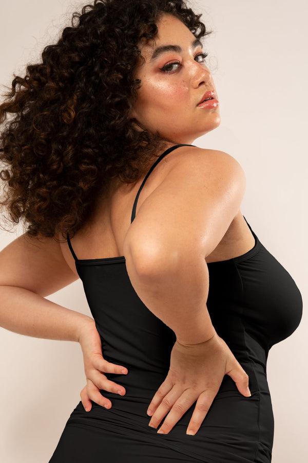 Smart & Sexy The Naked Foundation Cami Tank Top | Black Hue Stretch