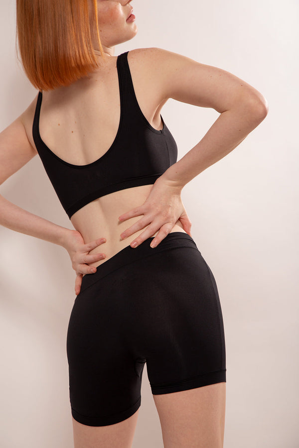 Smart & Sexy The Naked Slip Short 2 Pack | Olive Night/Black Hue Stretch