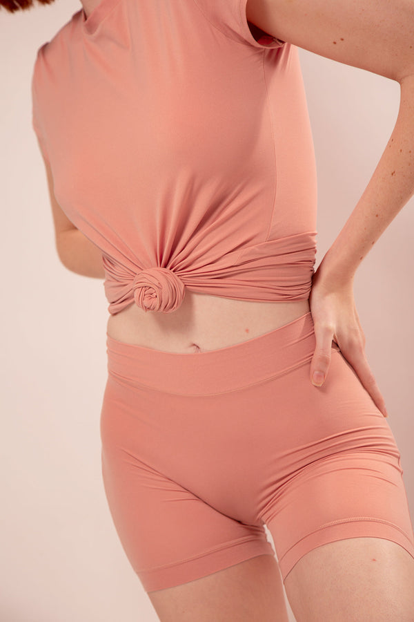 smart & sexy The Naked Slip Short 2 Pack | Tuscany Clay/Black Hue Stretch