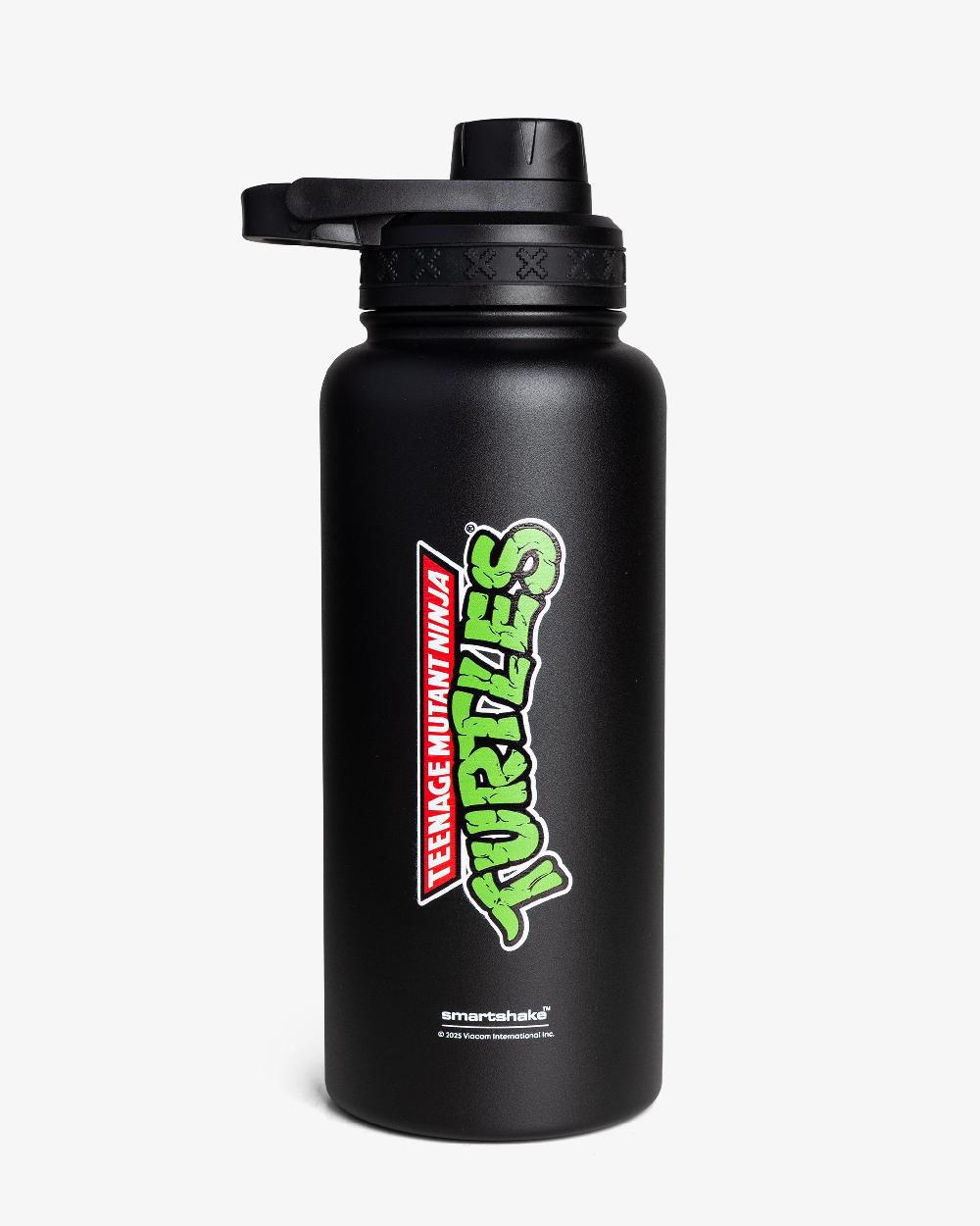 smartshake Bohtal Insulated Sports Bottle TMNT Classic Logo Black