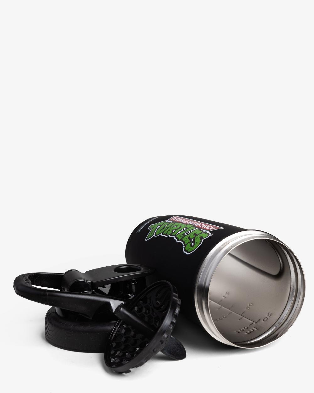 Smartshake Reforce Stainless Steel TMNT Classic Logo Black