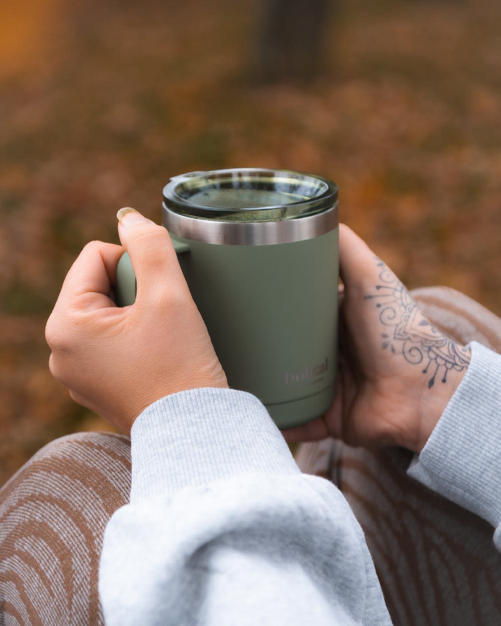 Smartshake Bohtal Insulated Coffee Mug Green