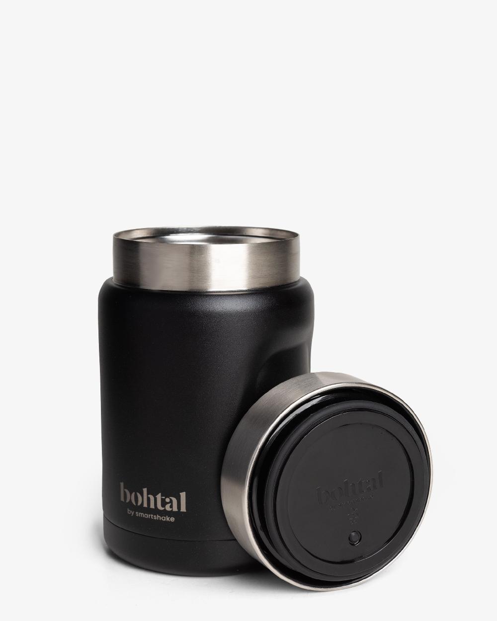 Smartshake Bohtal Insulated Food Jar Black