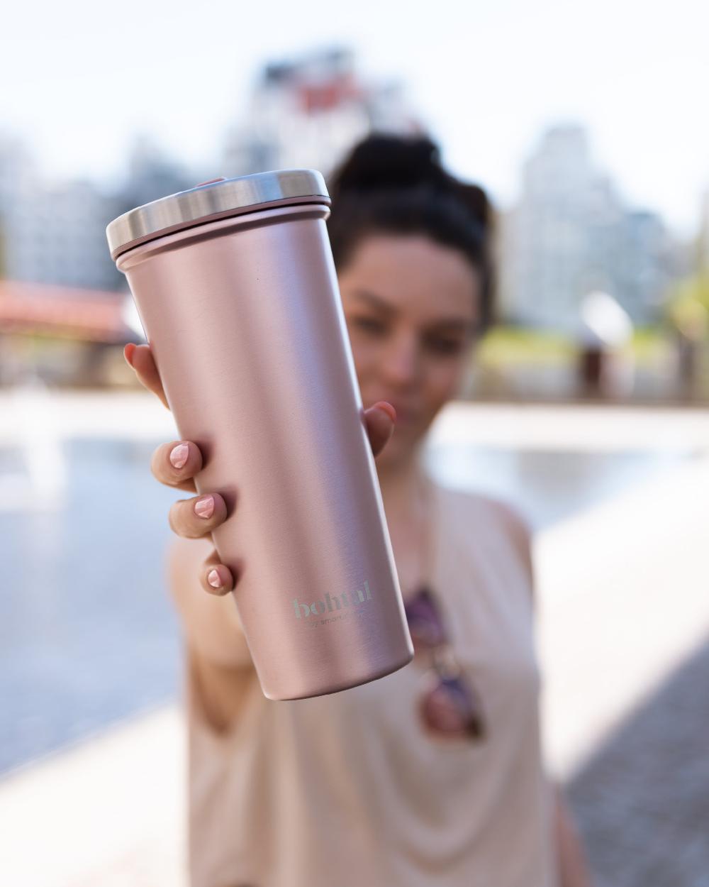 Smartshake Bohtal Insulated Tumbler Rose Gold