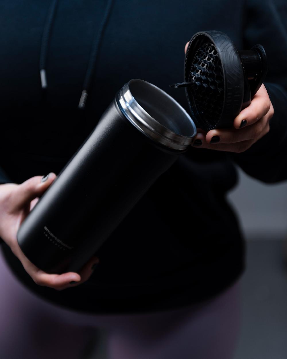 Smartshake Insulated Steel Black