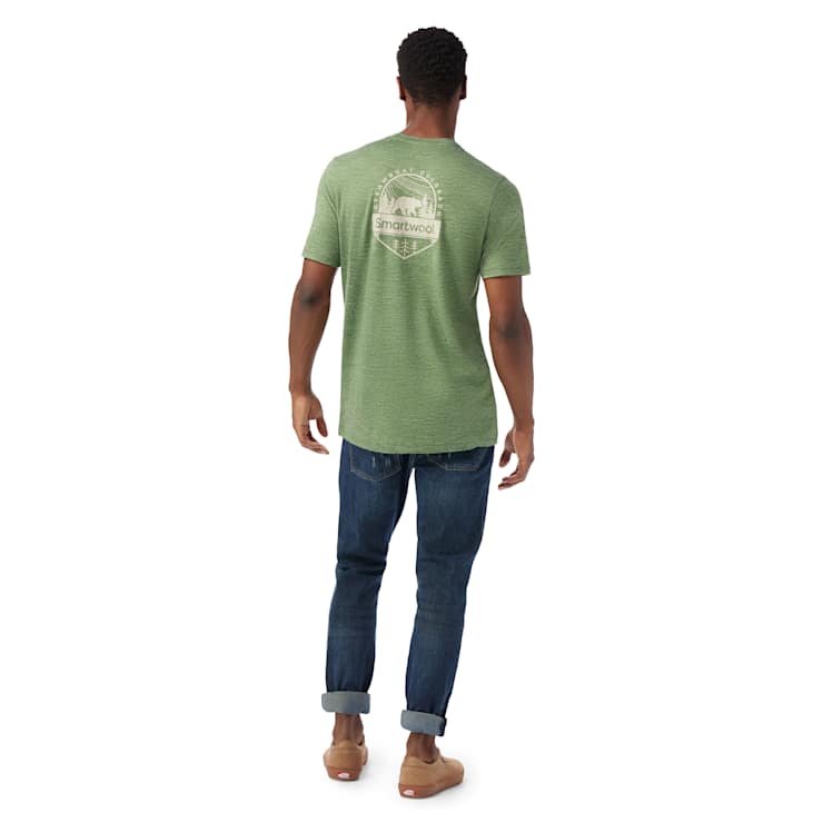 Smartwool Bear Trail Merino Hemp Blend Short Sleeve Graphic Tee