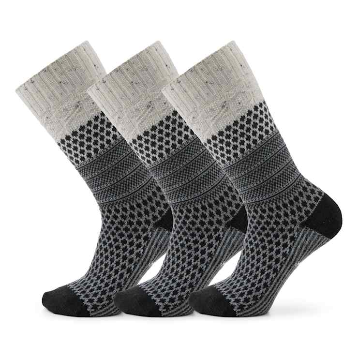 smartwool Everyday Cozy Popcorn Cable Crew Socks 3-Pack