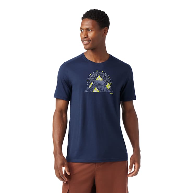 smartwool Geo Phase Active Short Sleeve Graphic Tee