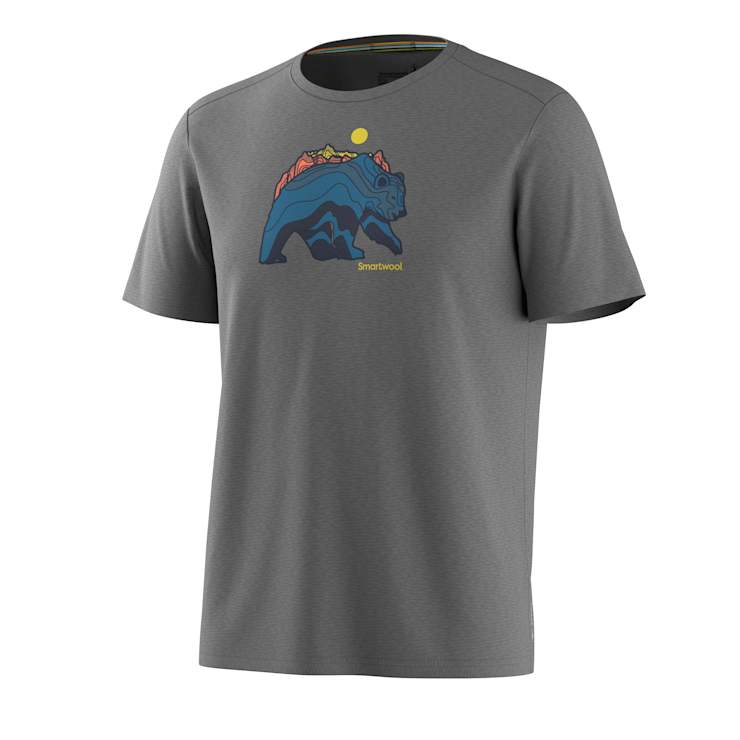 Smartwool Men's Bear Strata Active Short Sleeve Graphic Tee