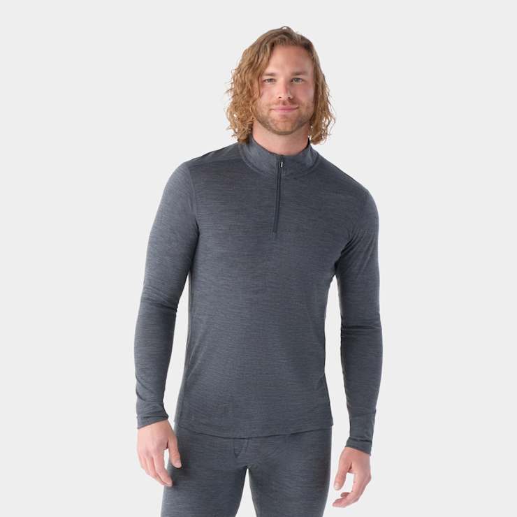 smartwool Men's Classic All-Season Merino Base Layer 1/4 Zip