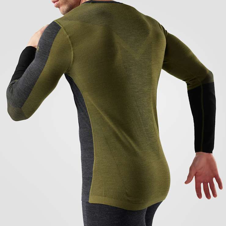 Smartwool Men's Intraknit™ Thermal Merino Base Layer Colorblock Crew