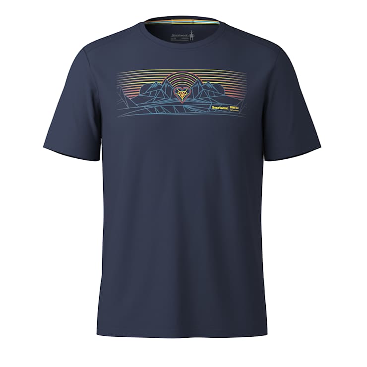 Smartwool Men's Mountain Sunrise Active Short Sleeve Graphic Tee