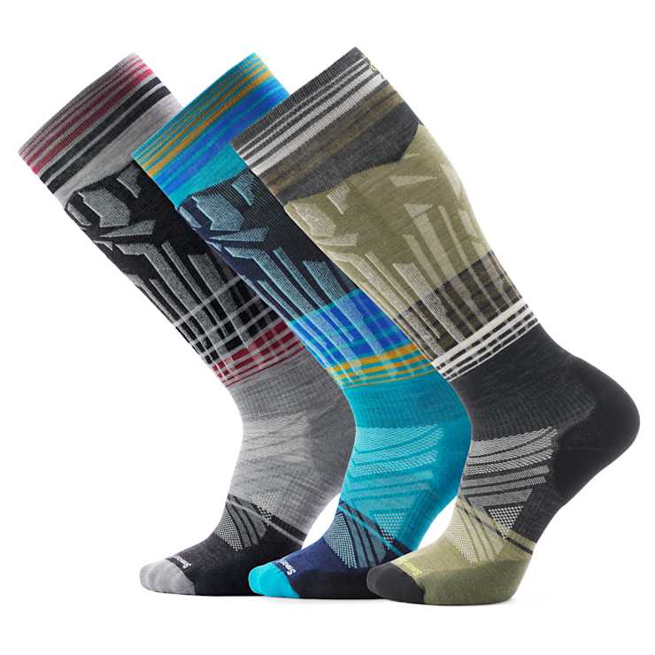 smartwool Ski Summit Shot Over The Calf Trio Gift Box