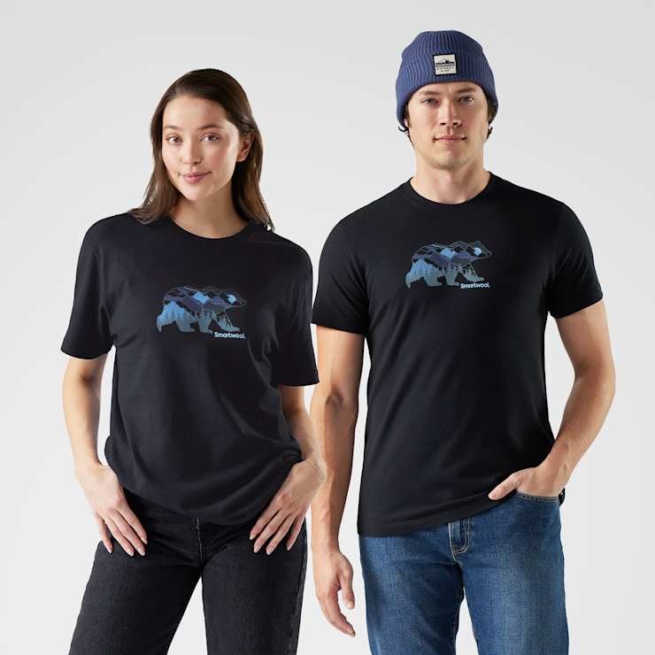 smartwool Bear View Short Sleeve Graphic Tee
