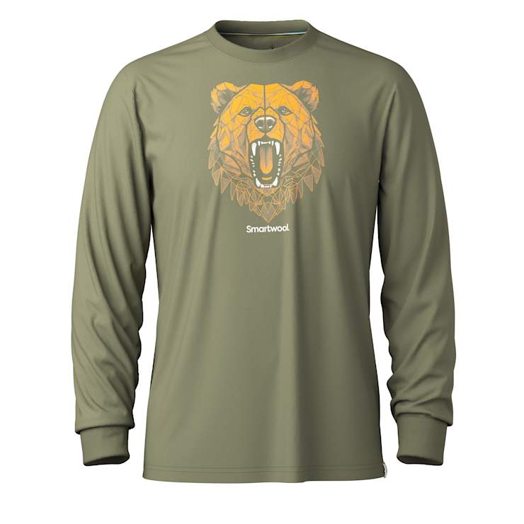 Smartwool Geometric Bear Long Sleeve Graphic Tee