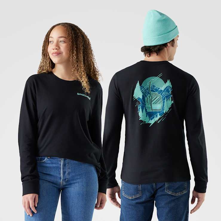 smartwool Gondola View Long Sleeve Graphic Tee