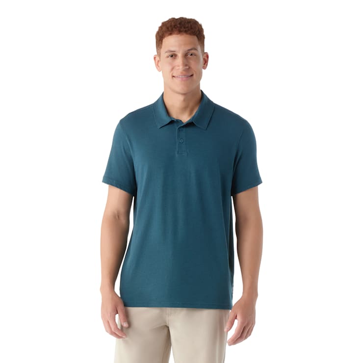 smartwool Men's Short Sleeve Polo