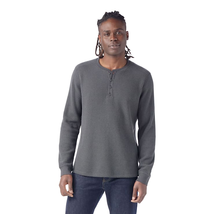 smartwool Men's Waffle Long Sleeve Henley