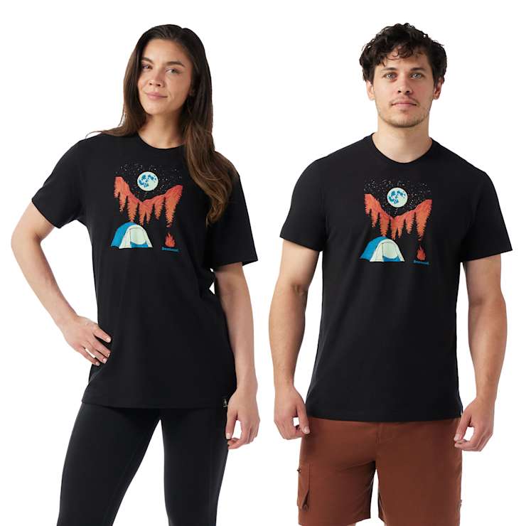 smartwool Night Camp Short Sleeve Graphic Tee