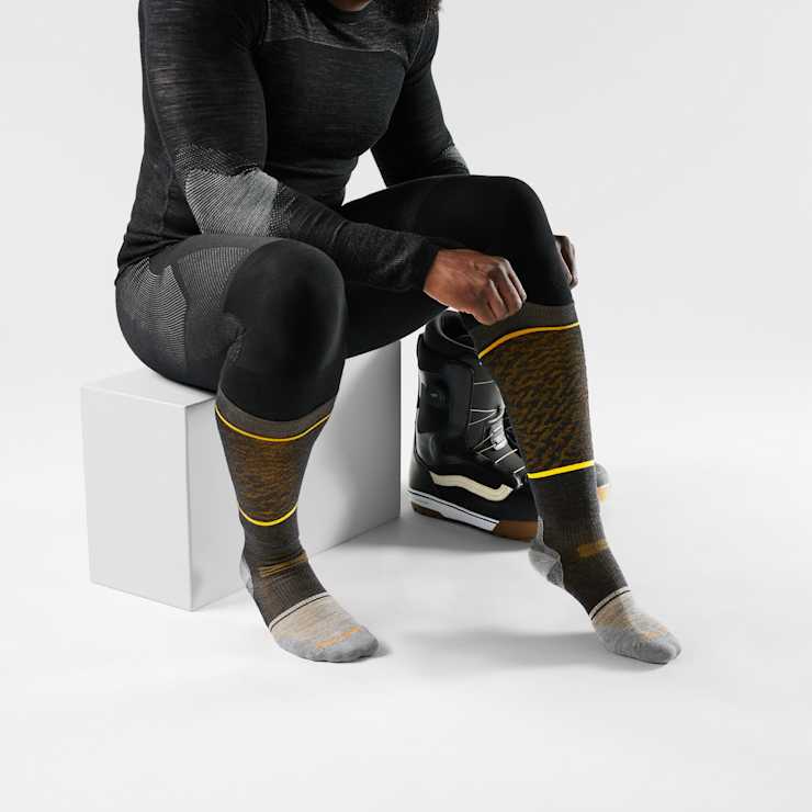 Smartwool Snowboard Retro Line Over The Calf Socks