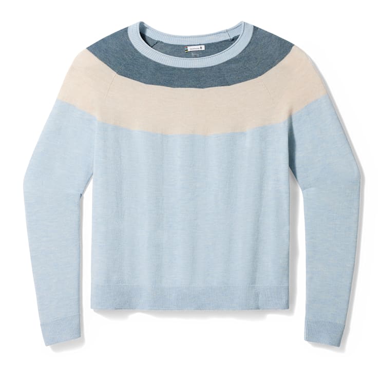 smartwool Women's Edgewood Colorblock Crew Sweater