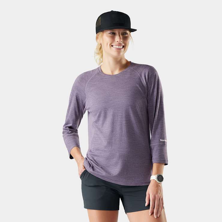 smartwool Women's Mountain Bike 3/4 Sleeve Jersey