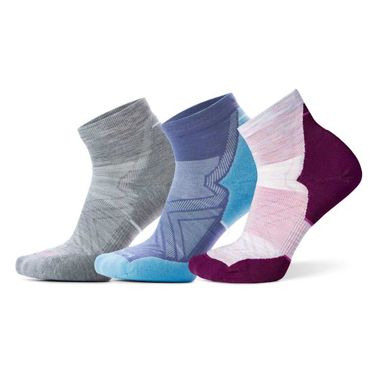 smartwool Women's Run Ankle Socks Trio Gift Box
