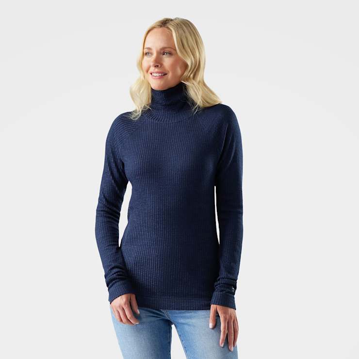 smartwool Women's Thermal Merino Rib Turtleneck
